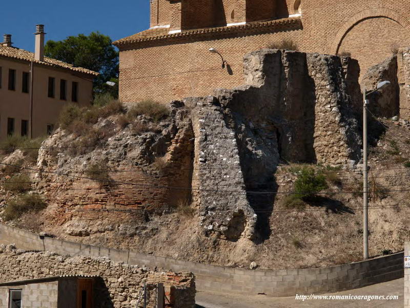 TEMPLO ROMNICO. VISTA NORESTE
